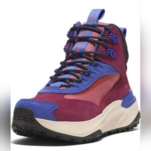 Timberland Women’s Motion Access Mid Lace-Up Waterproof Hiking Boots | Raspberry